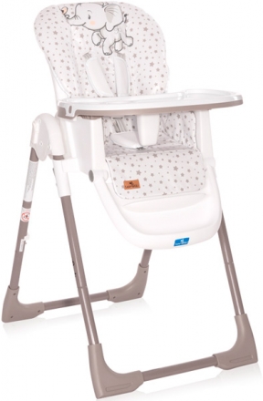 Детский стульчик для кормления lorelli Dalia Beige ELEPHANT